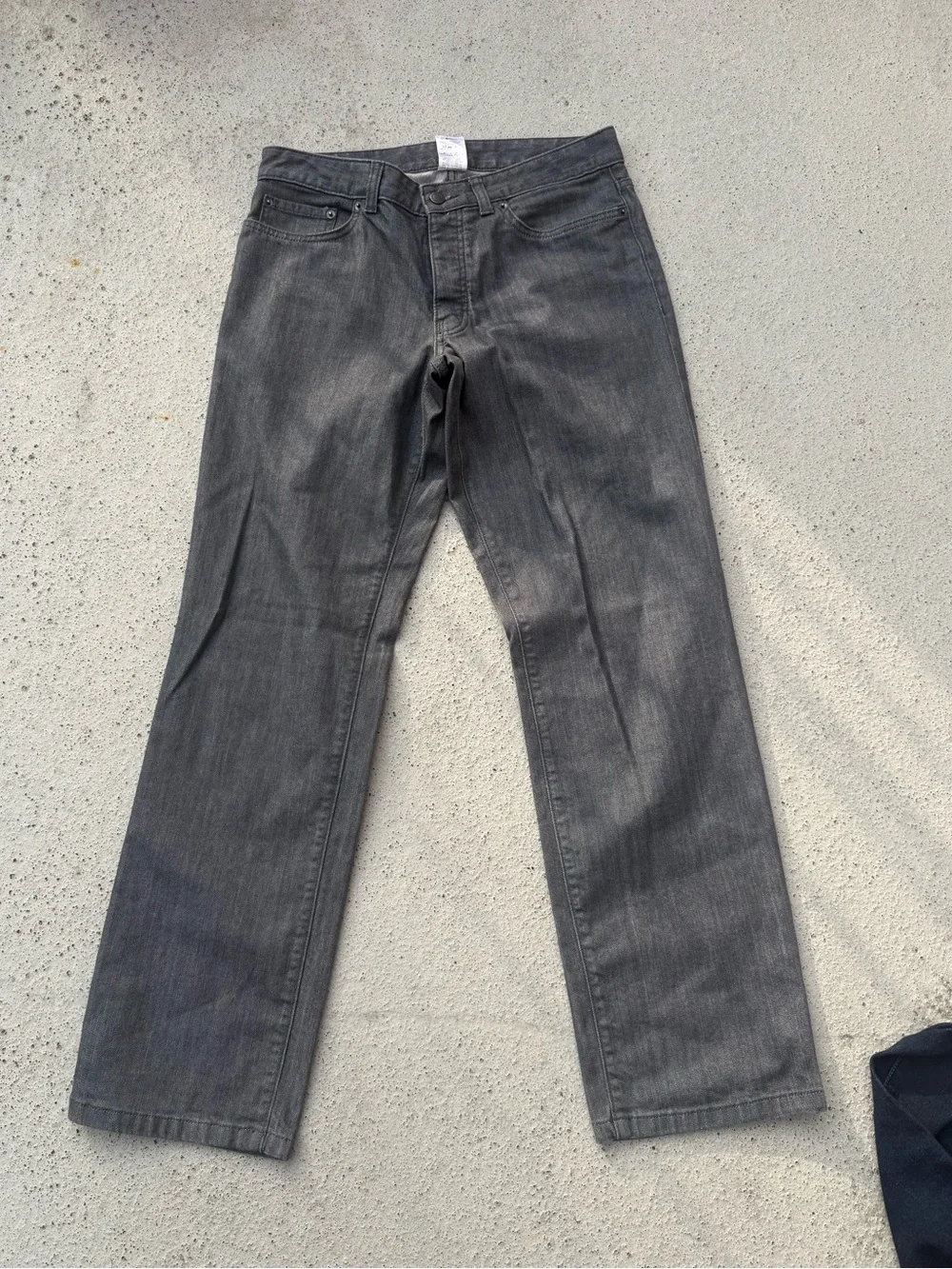 Patagonia Iron Clad Gray Organic Cotton Denim Jeans Men Size 32